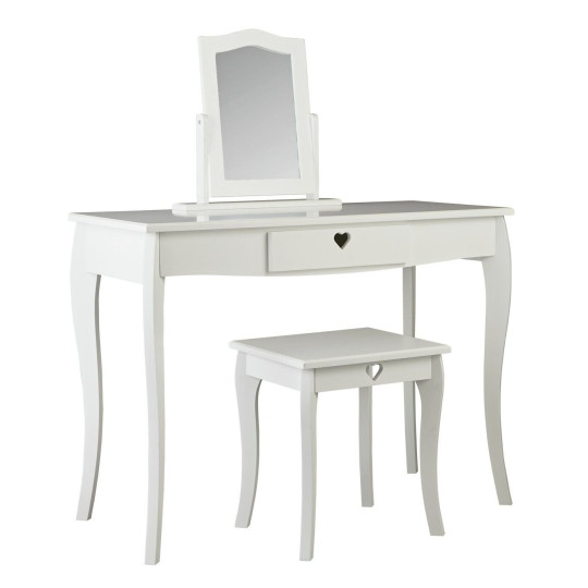 Mia dressing table-white