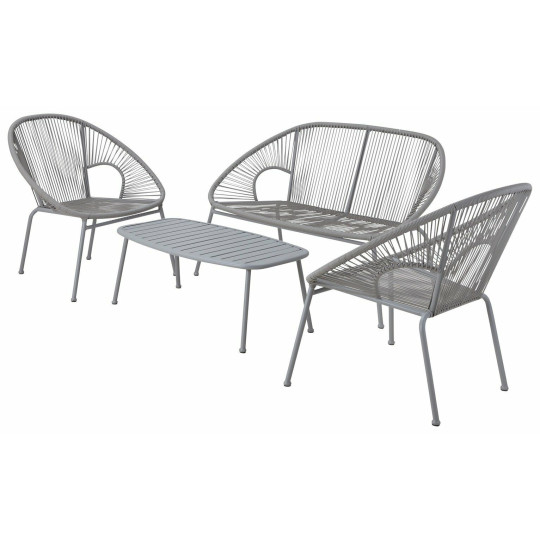 Nordic Spring 4 Seater Bistro Set