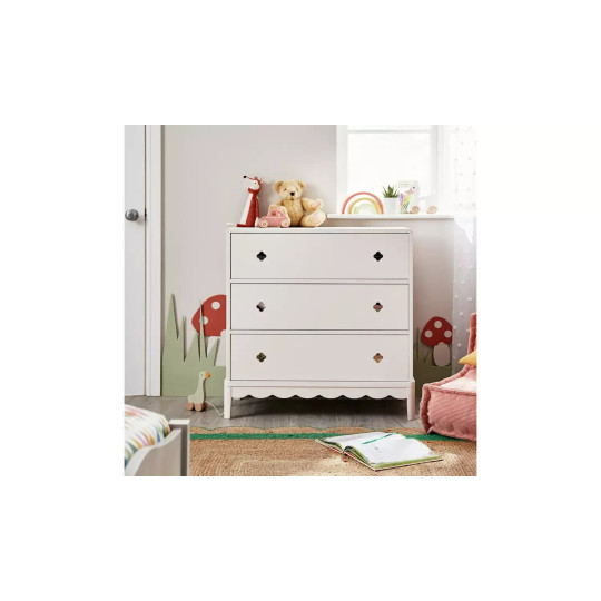 Habitat Kids Serena 3 Drawer Chest of Drawers - Ivory