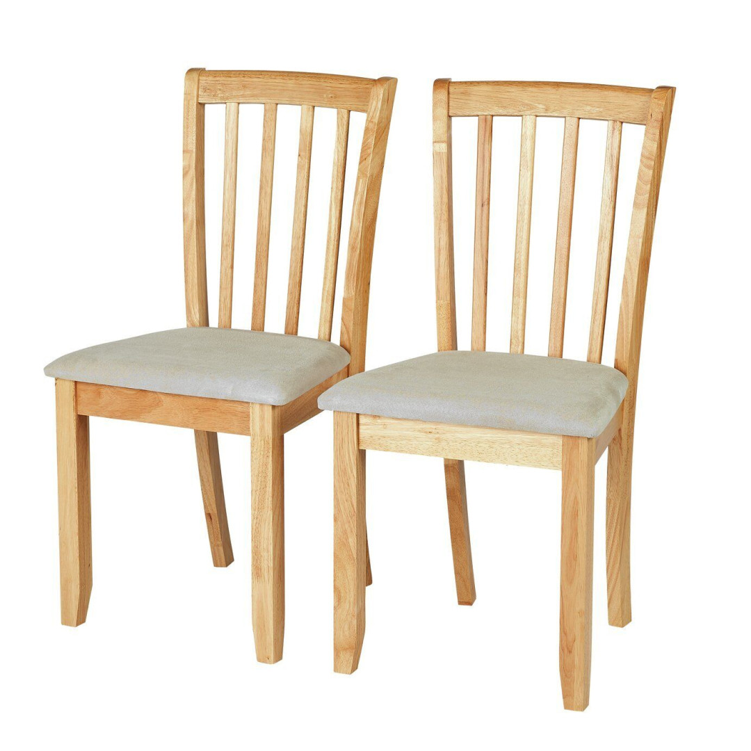 Banbury Pair of Dining Chairs - Natural