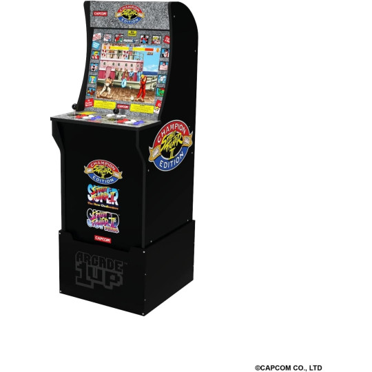 Arcade1UP 3 in 1 Street Fighter Arcade Machine (S)