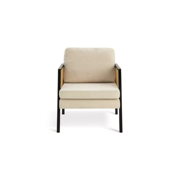 Rattan Armchair - Cream