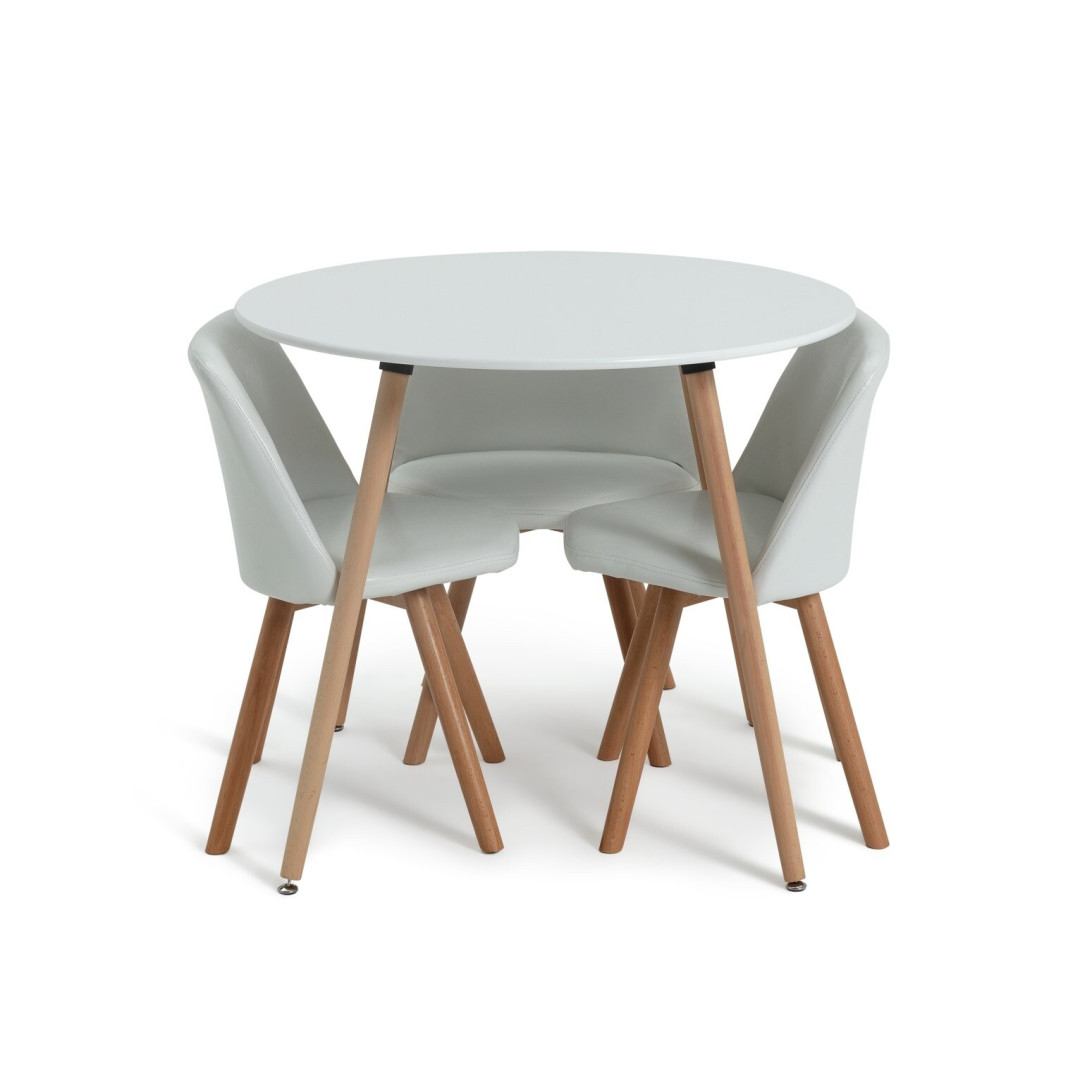 Space Saving Argos Dining Table Sale Habitat Quattro Modern Round