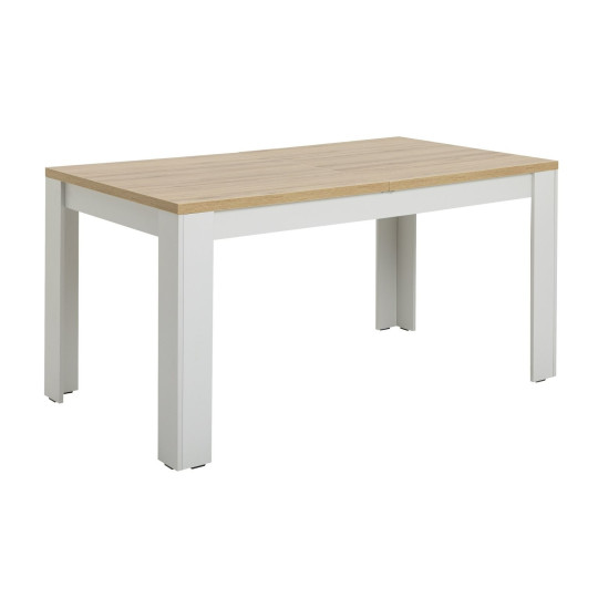 Preston Extending Dining Table - Grey & Oak | Two-tone table,extension mechanism