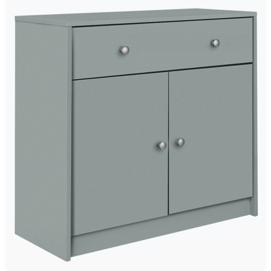 Maine 2 Door 1 Drawer Sideboard - Grey