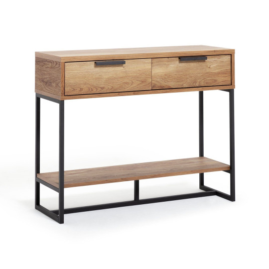 Habitat Nomad Console Table - Oak