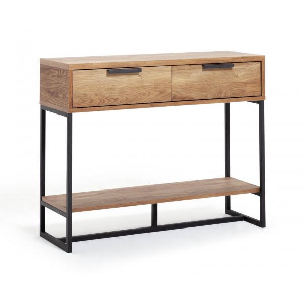 Nomad Console Table - Oak