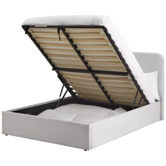 Habitat Chadwell Small Double End Lift Ottoman Bed - Grey (S)