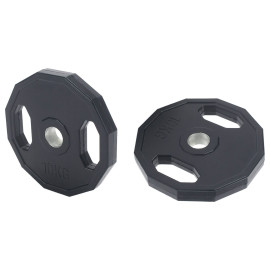 Pro Fitness Olympic Rubber Weight Plates 2 x 10kg | Gym Strength Training Set Pro Fitness Olympic Rubber Weight Plates 2 x 10kg | Gym Strength Training Set