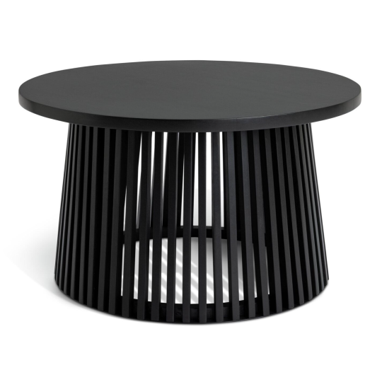 Jericho Round Coffee Table - Black ( B Grade )