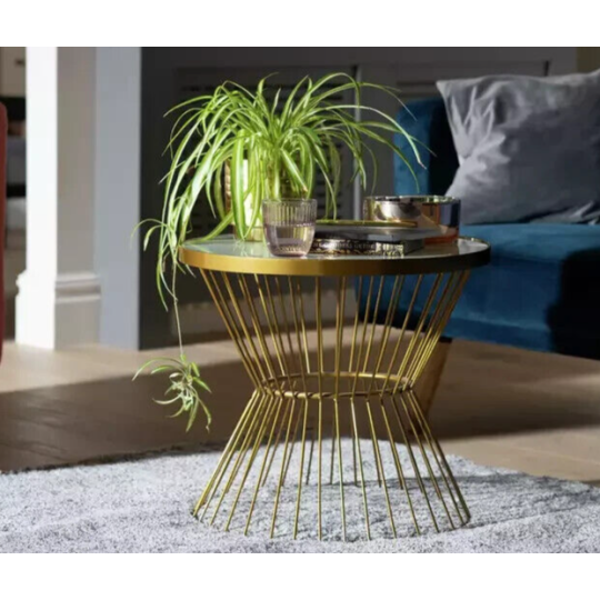 Huxley Coffee Table - Brass