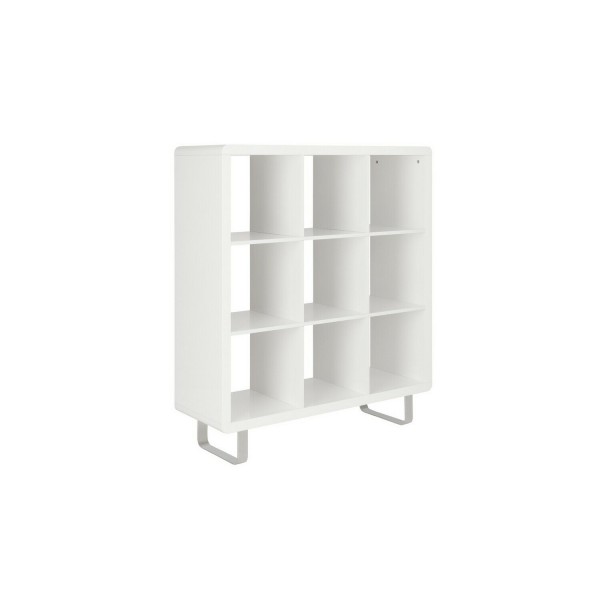 Habitat Sleigh Gloss 9 Square Storage Unit - White