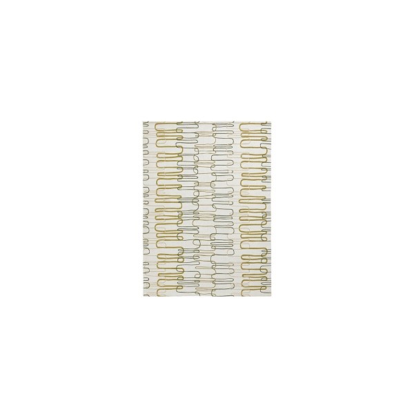 Squiggle Flatweave Cotton Rug - Cream - 120x160cm     (117)
