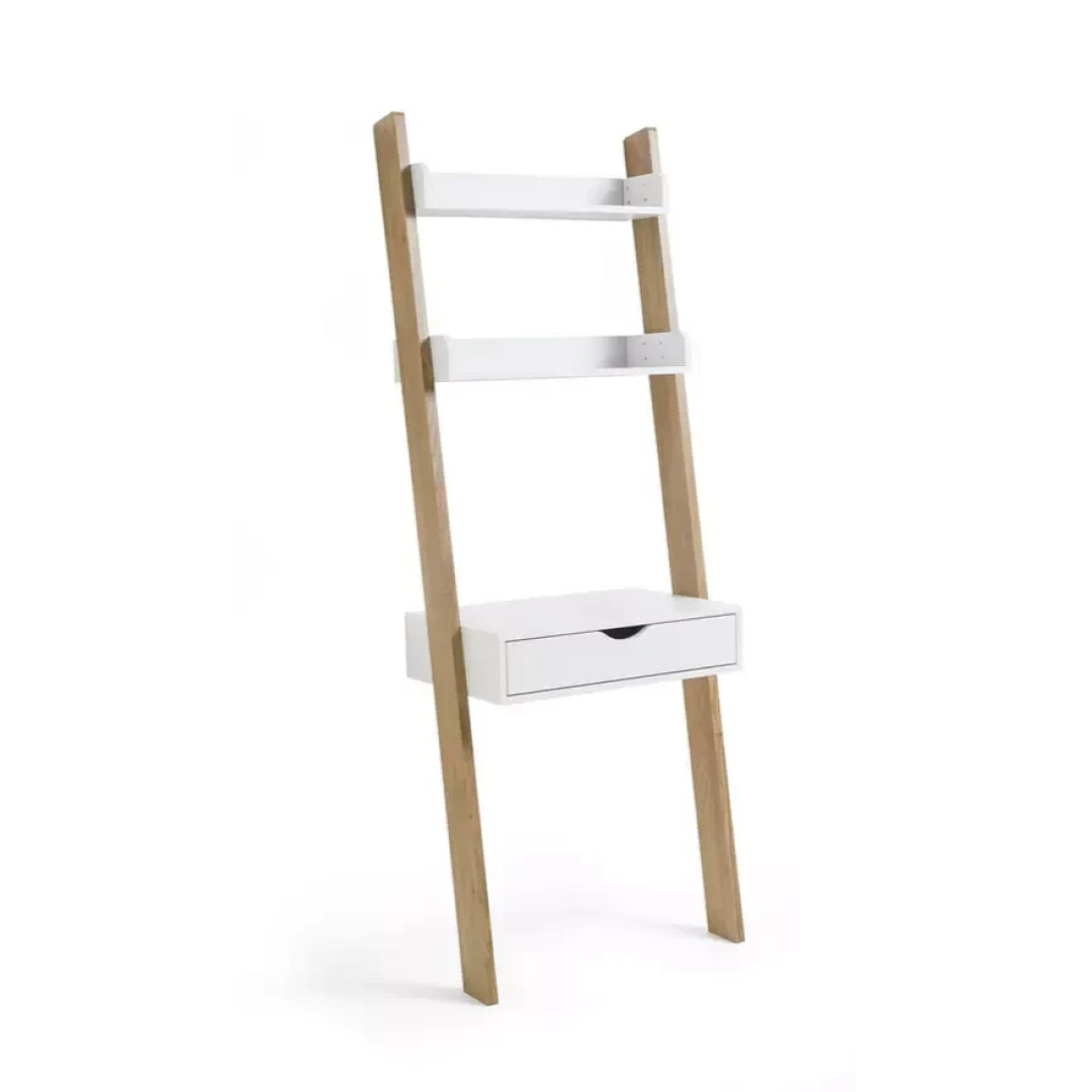 Ladder Office Desk - White ( B Grade ) Ladder Office Desk - White ( B Grade )