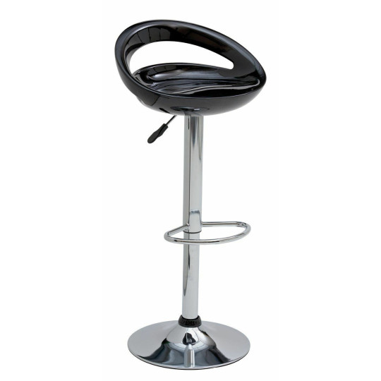 Ottawa Gas Lift Bar Stool - Black