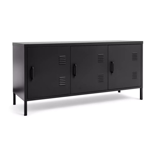 Stevie 3 Door Locker - Black