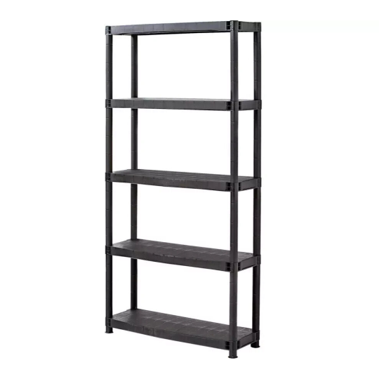 5 Tier Plastic Shelving Unit