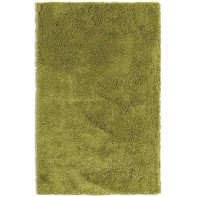 Noodle Shaggy Plain Rug - Olive - 120x170cm