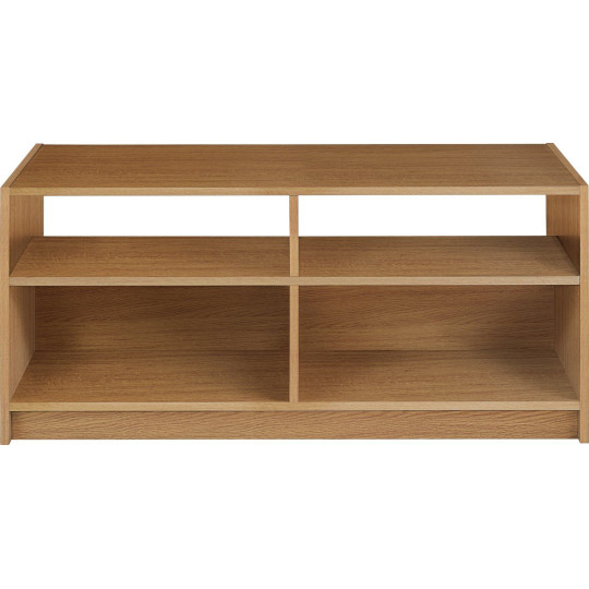 Maine TV Unit - Oak Effect