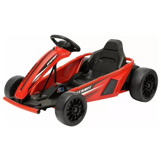 Hyper Drift Go Kart 24V Electric Ride On - Red