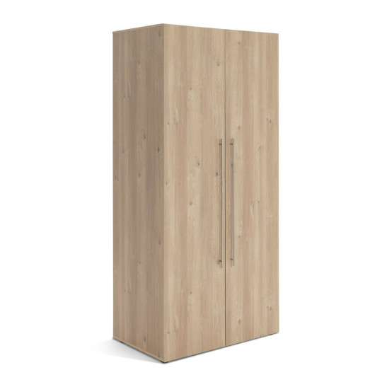 Atlas 2 Door Wardrobe - Oak | Contemporary Interior Style