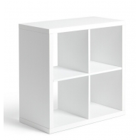 Squares Plus 4 Cube Storage Unit - White