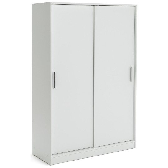 Nova 2 Door Sliding Wardrobe - White