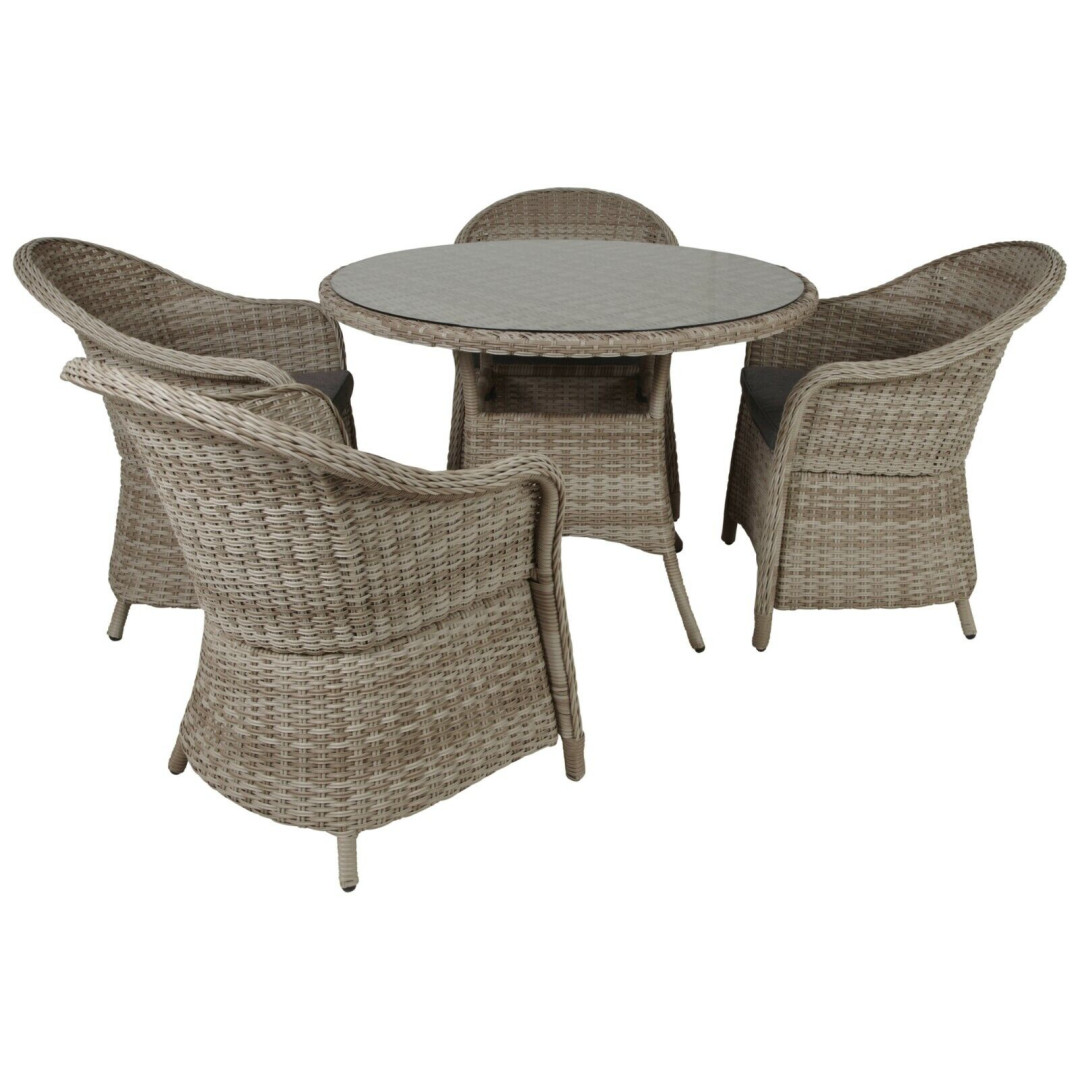 Shore Rattan  Garden Dining Table ( TABLE ONLY)