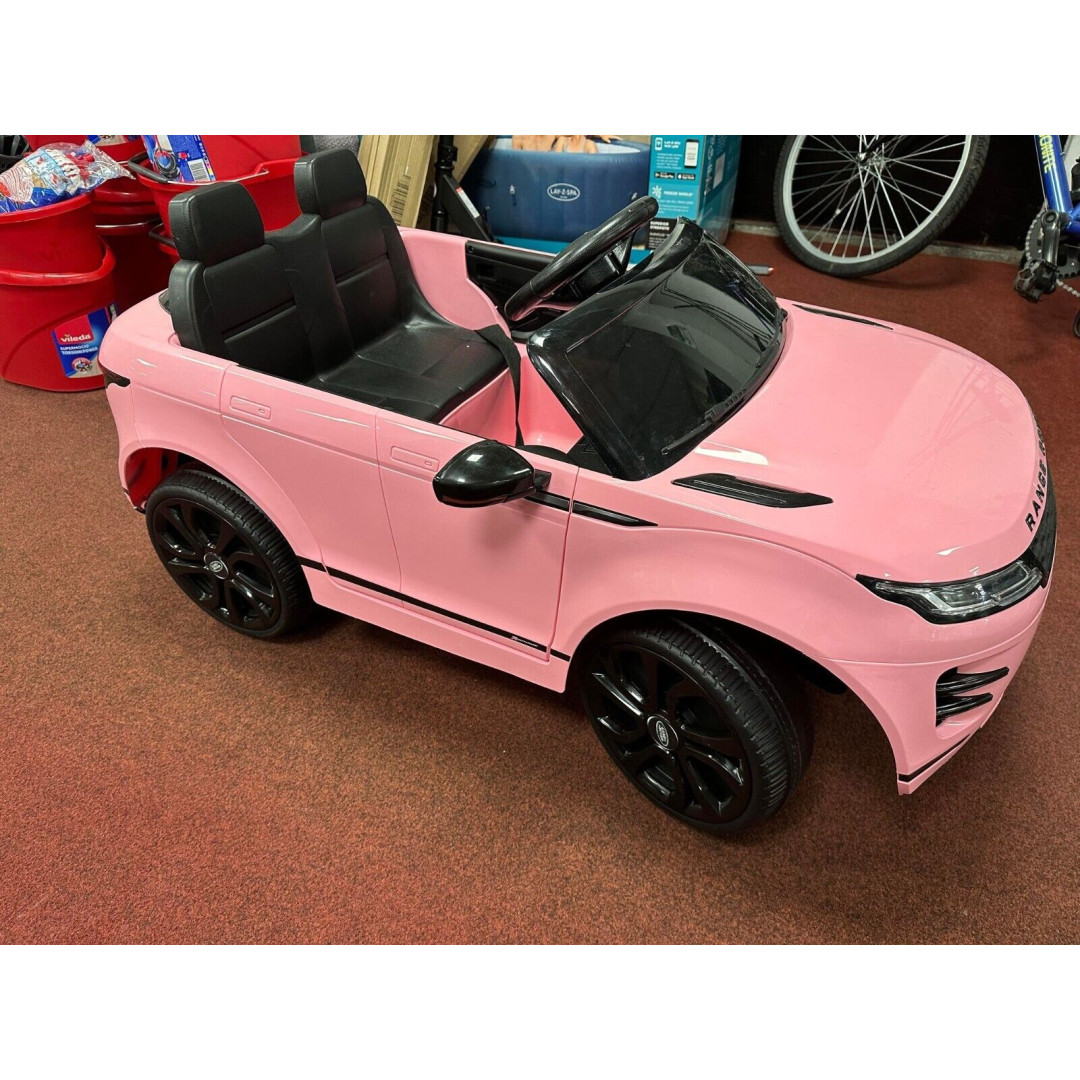 Land Rover Range Rover Evoque Pink 12V Electric car  (SAS)