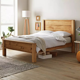 Fairfield Kingsize Wooden Bed Frame - Pine (B Grade) Fairfield Kingsize Wooden Bed Frame - Pine (B Grade)