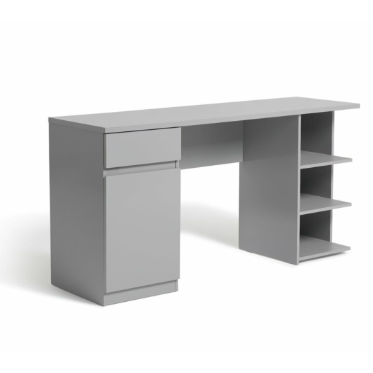 Habitat Jenson 1 Drawer Pedestal Desk - Grey