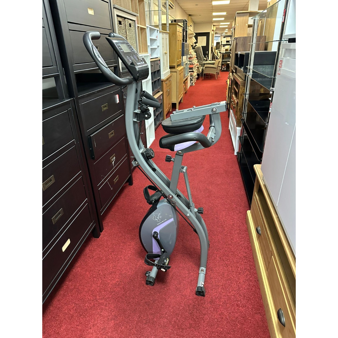 Davina McCall Folding Exercise Bike With Resistance Bands (S)