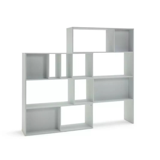 Habitat Extendable Wide Shelving Unit - White | White Adjustable Storage Bookcas