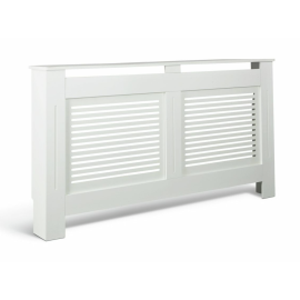 Habitat Austin Large Radiator Cover - White | Heater Cover Box Grill Panel