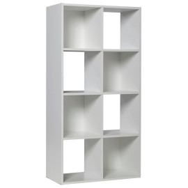 Habitat Home Squares 8 Cube Storage Unit White | Modular Organizer ( B Grade )