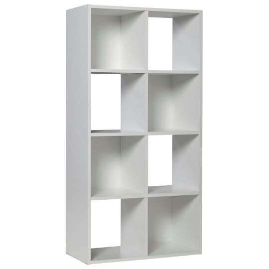 Squares 8 Cube Storage Unit - White ( B Grade 33283 )