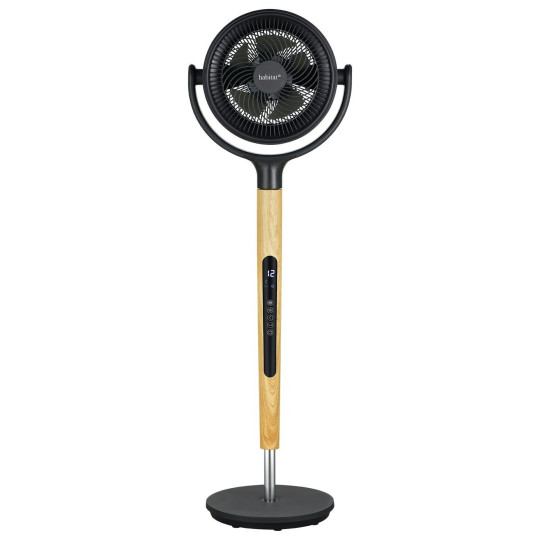 Air Circulation Black Pedestal Fan - 7 Inch