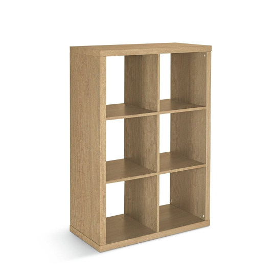 Habitat Squares Plus 6 Cube Storage Unit - Dark Oak