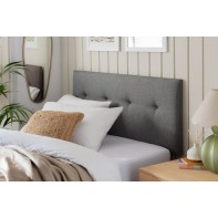 Dalham Grey Headboard - Small Double