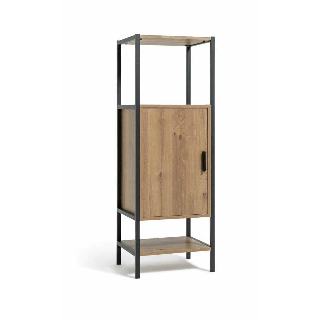 Loft Living 1 Door Cabinet - Oak