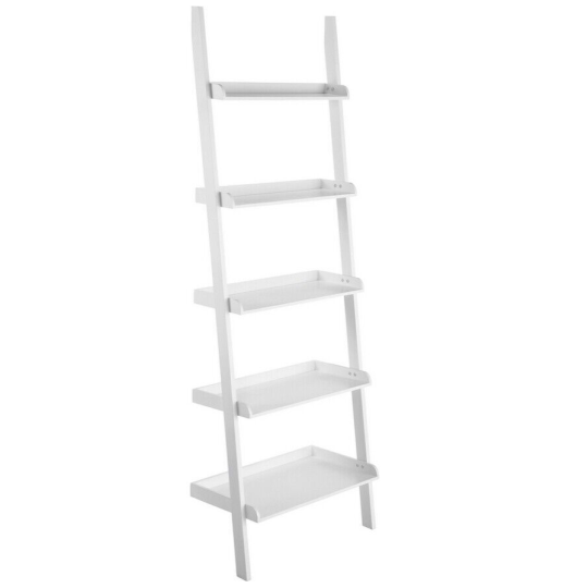 Jessie Ladder Shelf - White