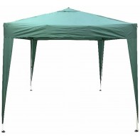 Pop Up Gazebo 2.4x2.4 - Green - Garden Canopy Party Tent For Event