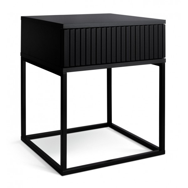 Digby 1 Drawer Bedside Table - Anthracite