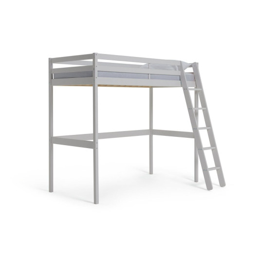 Kaycie High Sleeper Bed Single Bed Frame - White