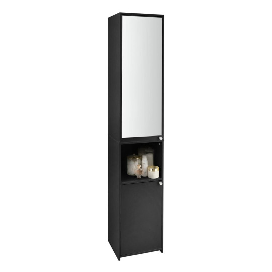 Prime Mirrored Tallboy - Black ( B Grade 12798 )