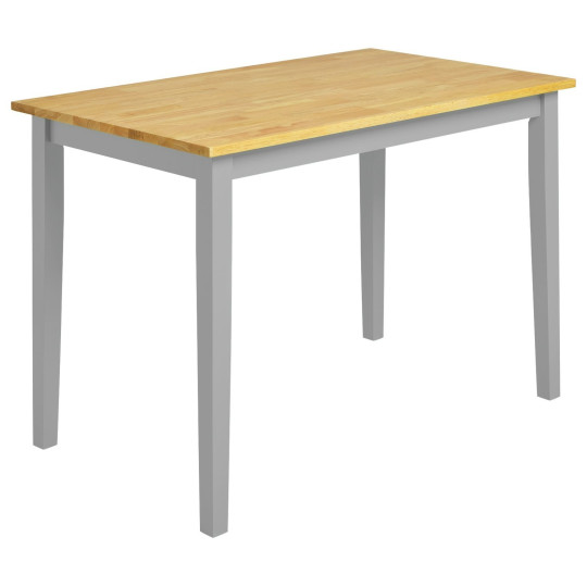 Home Chicago Wooden 4 Seater Dining Table - Grey | Stylish Kitchen Setting