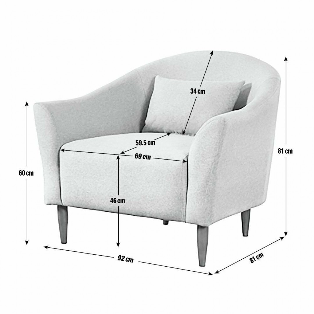 habitat lipps fabric armchair