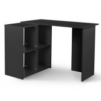 Malibu Corner Office Desk - Black ( B Grade 18555 )