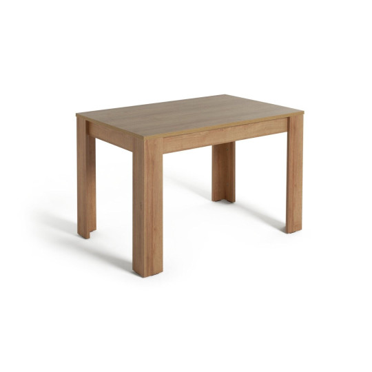 Miami 4 Seater Dinner Table - Oak Effect