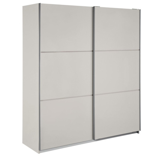 Holsted Large Sliding Wardrobe - Soft Grey ( B Grade 34229 )